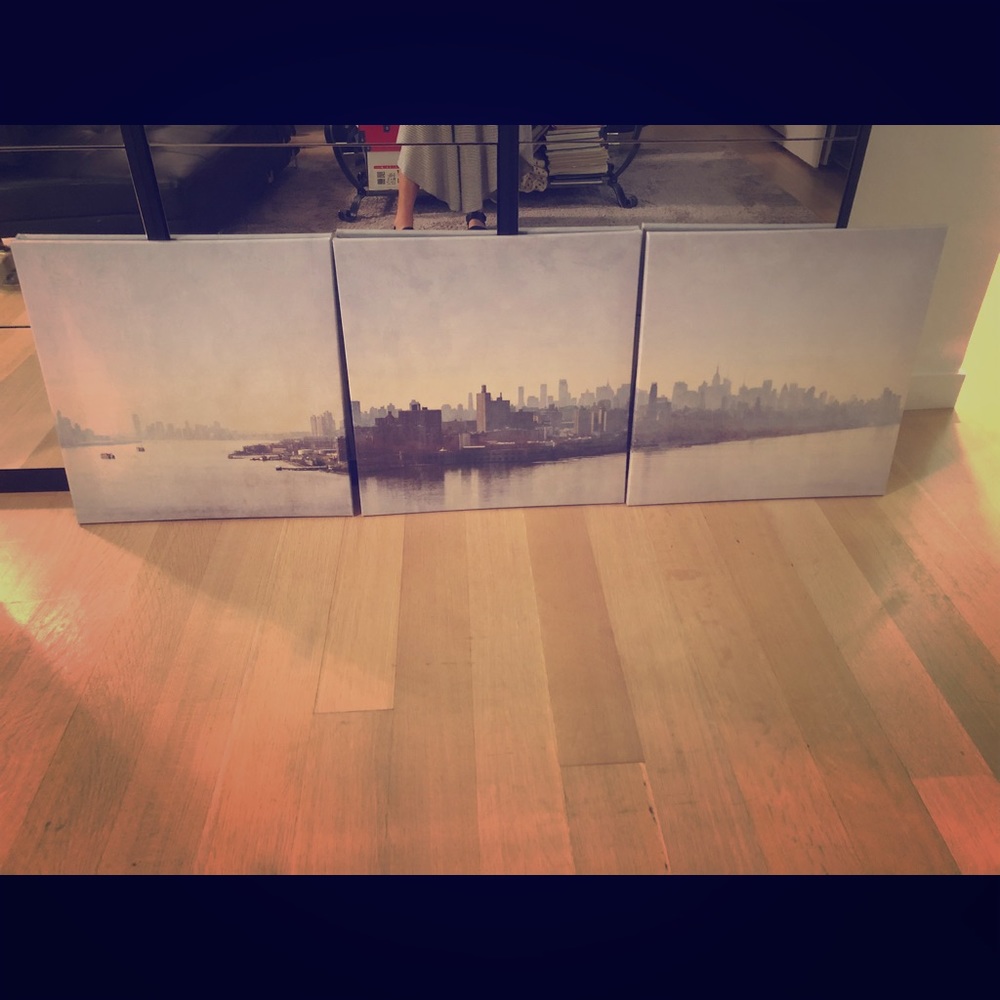 Triple NYC canvas